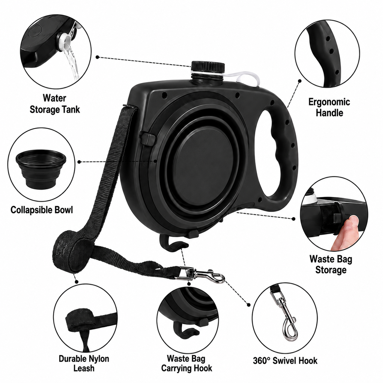 6-in-1 Dog Leash